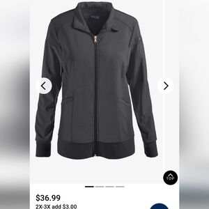 Cherokee iflex scrub jacket